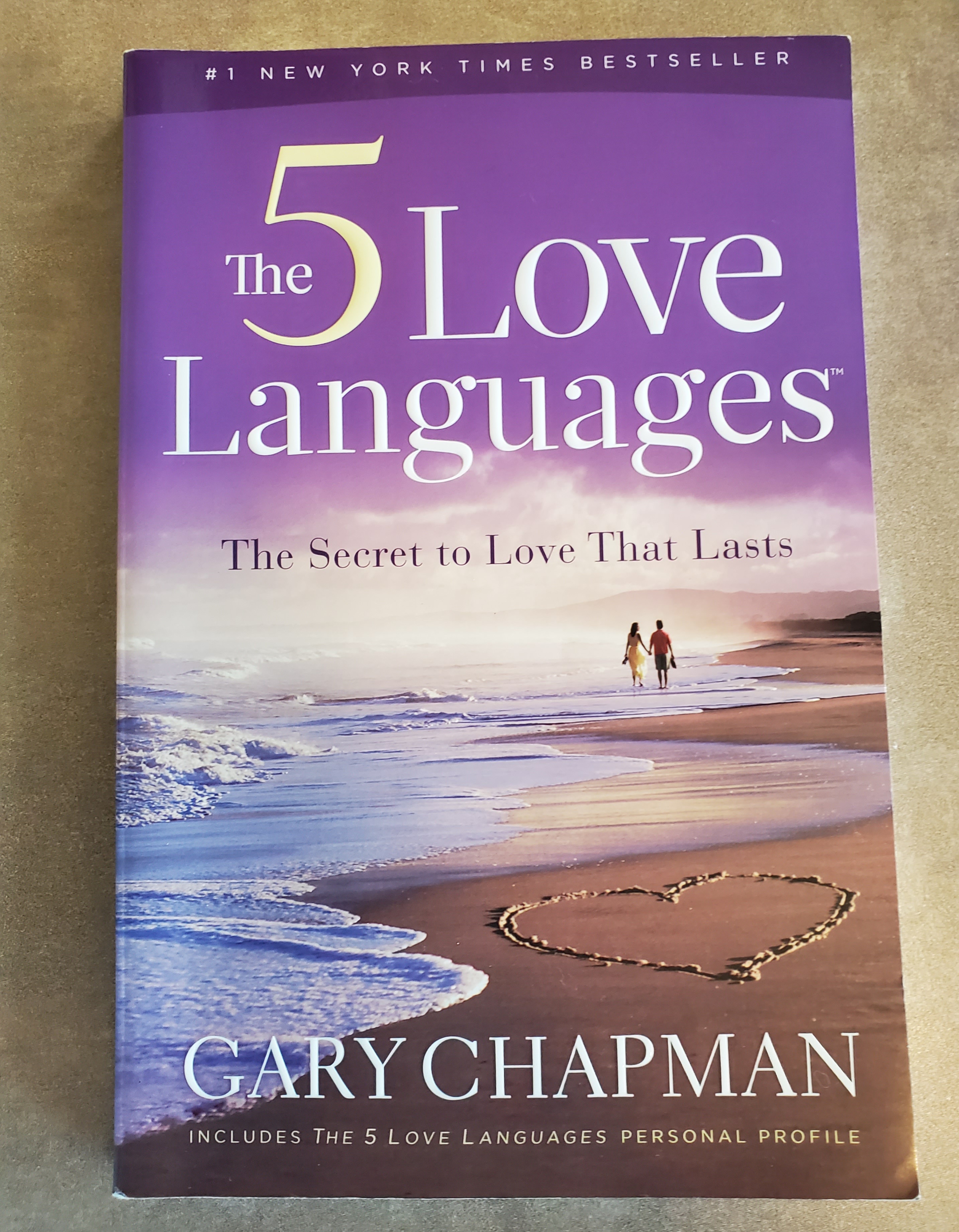 The 5 Love Languages Book by Gary Chapman