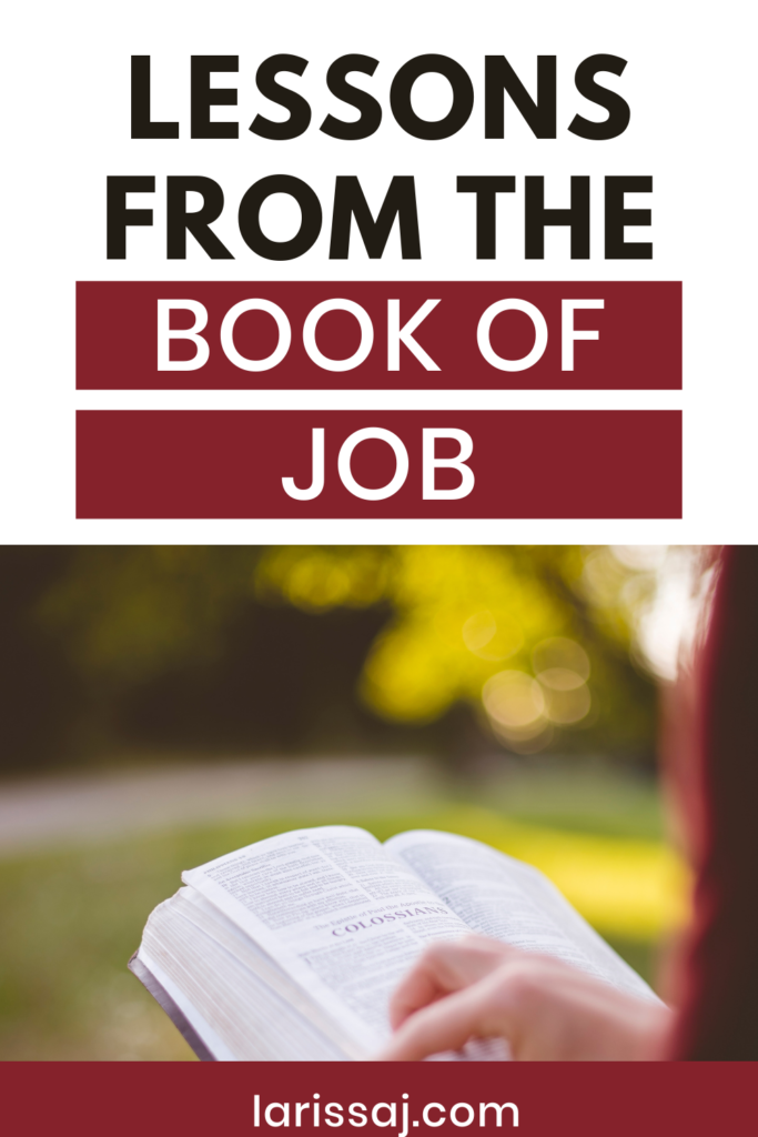 Lessons from the Book of Job in the Bible